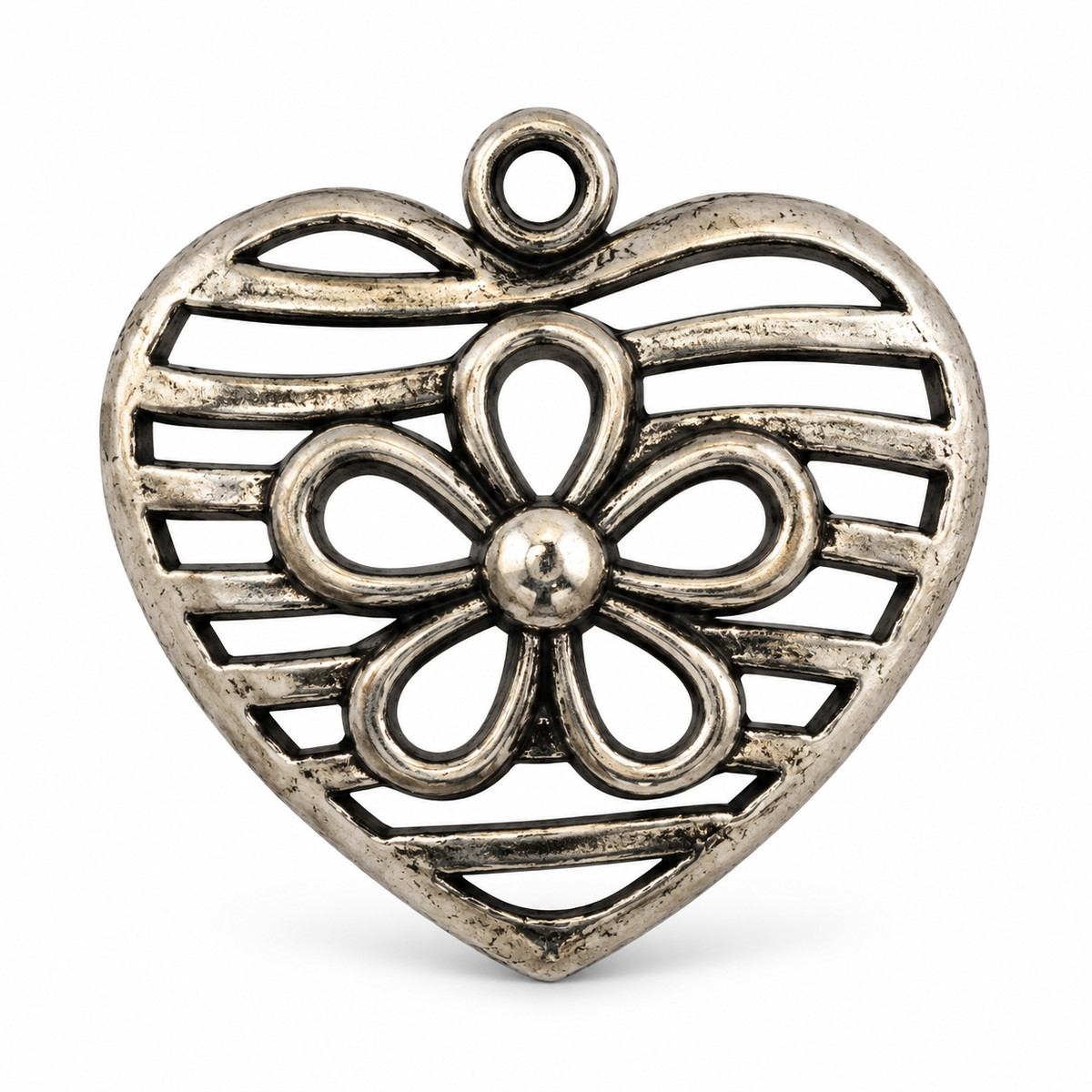 Heart Charm - 36x36mm - HRT-003