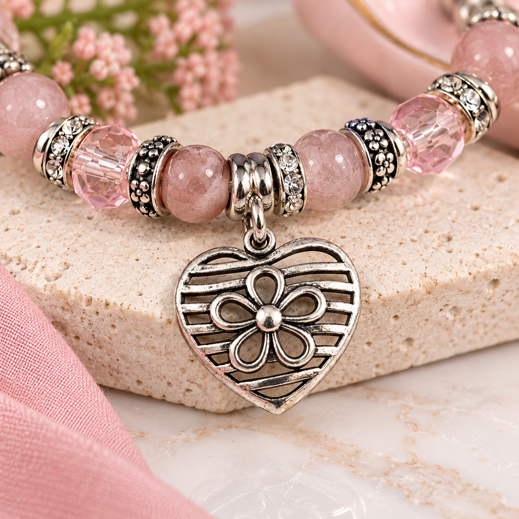 Heart Charm - 36x36mm - HRT-003