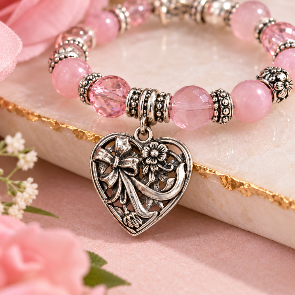 Heart Charm - 33x38mm - HRT-004