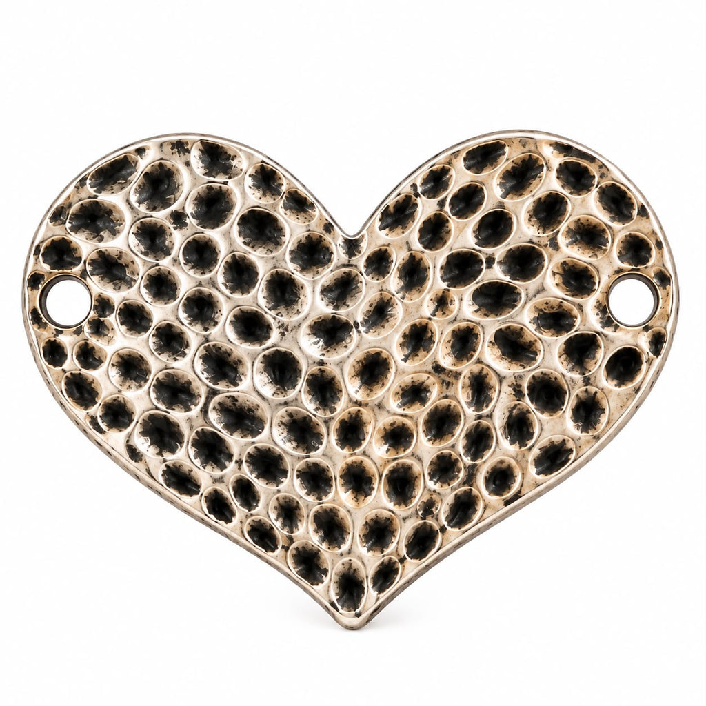 Heart Charm - 48x32mm - HRT-006