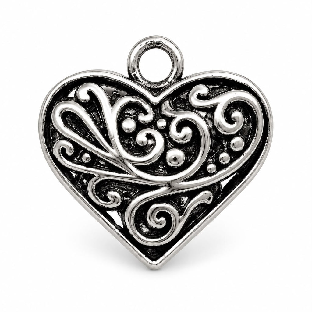 Heart Charm - 30x30mm - HRT-010