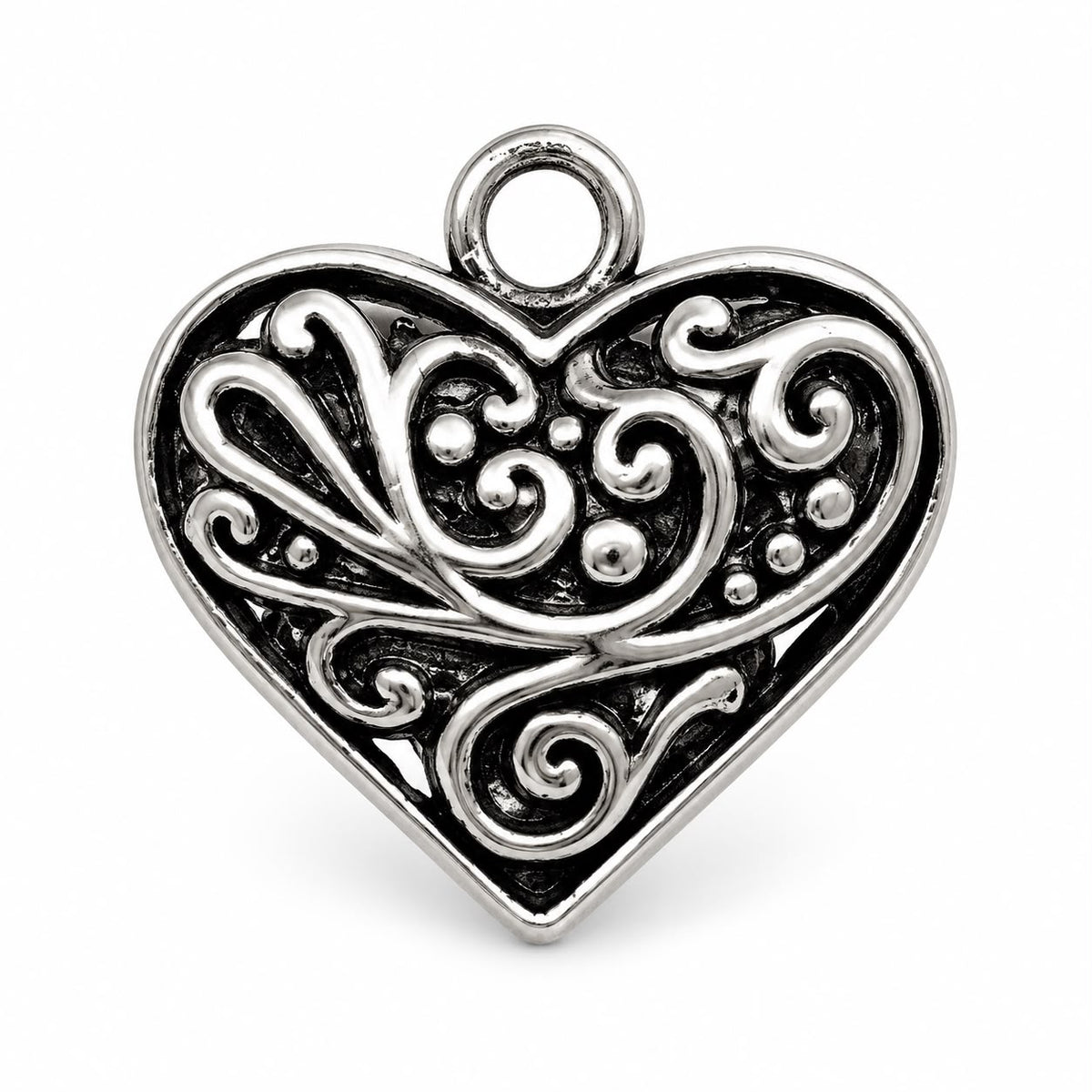 Heart Charm - 30x30mm - HRT-010