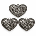 Heart Charm - 32x42mm - HRT-012